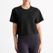 Women's Clothing Yoga Clothes Sand Washed Air Layer Short Sleeved T Shirt Sports Running Fitness Clothes Tops_ecoleips.com