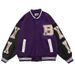 Women's Style Loose Baseball Jacket Spring/Autumn Black American Retro Cool Trendy Couple Outerwear_ecoleips.com
