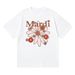 Mardi Mercredi Women's Summer Top. Feel The Breeze, Show Your Style. Signature Daisy Graphic, Soft Pure Cotton, Loose Fit, Mix & Match Easily_ecoleips.com