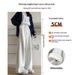 Fleece-Lined Banana Wide-Leg Pants For Women, Autumn Winter New Casual Loose Straight-Leg Small And Plus Size_ecoleips.com
