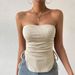 2026 Spring/Summer Cross-Border European And American Sexy Women's Clothing Independent Station Slim-Fit Solid_ecoleips.com