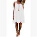 Spaghetti Strap Dress With Mesh Patchwork And Backless Chiffon Design_ecoleips.com
