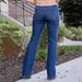 Women's Punk Western Flared Jeans – Retro High-Waisted Bootcut Denim Pants With Distressed Details_ecoleips.com