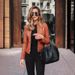Trendy Pu Leather Blazer – Slim-Fit Women’S Jacket With Stand Collar (12 Colors, Sizes S-2xl) Flattering Fit_ecoleips.com
