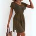 2026 European And American Fashion Casual V-Neck Sleeveless Waist-Cinching Mesh Women's Dress_ecoleips.com