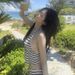 Korean Style Women's Swimsuit High End Two Piece Striped Bikini Sexy Alluring Hot Springs Suitable Small Busts Foreign Trade Cross Border_ecoleips.com