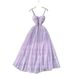 "Elegant French-Inspired Mesh Slip Dress For Women – Flowy Waist-Defining Evening Gown For Parties & Special Occasions"_ecoleips.com