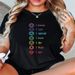 Ladies Summer T-Shirt Casual Cute Print Fashion round Neck Short Sleeve Women's Top_ecoleips.com