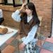 Women's V-Neck Knit Sweater Vest Pure Color Pullover Top - Klein Blue/Black/White/Coffee/Grey, Oversized Casual Cardigan For Autumn Winter_ecoleips.com