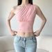 Summer Women's Asymmetrical One-Shoulder T-Shirt European American Style Hot Girl Ins Style Waist Cinching Pleated Backless Hollow out_ecoleips.com