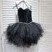 Women's Clothing Black Feather Tube Top Evening Dress Short Slim Birthday Party Short Skirt Performance Cocktail Dress Puffy Small Dress_ecoleips.com