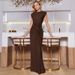 European And American Best-Selling Women's Clothing 2026 Spring New Fashion Elegant Slim-Fit Pleated Solid Color_ecoleips.com