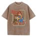 Caring For Your Demon Cat Printing Wash Tshirts Women Street Hip Hop Clothes Cotton Breathable Short Sleeve Summer Soft T-Shirt_ecoleips.com