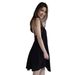 Women's Sexy round Neck Sleeveless Dress Alluring Style Pure Color Loose Fit with Suspender New Summer Fashion Export European_ecoleips.com