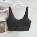 Women's Clothing Style Women's Sports Bra Nude Shockproof Semi Fixed Running Fitness Vest Beautiful Back Yoga Fitness Bra_ecoleips.com
