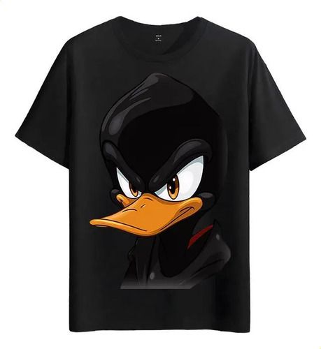 Women's T-Shirts Muscle Freaks T-shirt Daffy Cartoon Style Duck_ecoleips.com