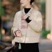 girl New Chinese Short Down Jacket For Women Winter National Style Retro Embroidery V-neck Padded Thickened Warm Cotton Coat_ecoleips.com