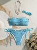 Women's Clothing New Sexy Solid Color Tube Top Shell Ladies Beach Vacation Swimsuit Bikini_ecoleips.com