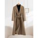 Long Double-sided Nylon Wool Coat Women's Coat New Knee Slim Fashion Woolen Coat Women_ecoleips.com