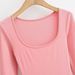 YPFF Trendy Women's Dress, European American Internet Celebrity Style, Pure And Sexy, Square Neck, Slim Fit, High Waist,_ecoleips.com