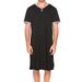 Aria Basics Aria Basics Extra-long Modal Nightgown, Loose-fitting Short-sleeved Skin-friendly Pajamas, Men's T-shirt, European American Home_ecoleips.com