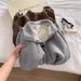 Women's Clothing Winter Small Heater! Thickened Lambskin Sweater Jacket For Women, Commuting, Warm And Casual, Stand Up Collar Zipper Cardigan_ecoleips.com