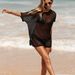 Women's Clothing Beach Cover Up Sexy Striped Beach Skirt Sunscreen Swimsuit Holiday Bikini Cover Up Women_ecoleips.com