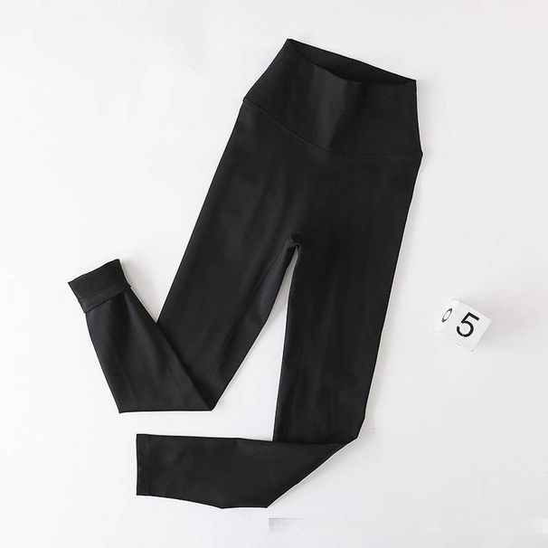 High-Waisted Fleece-Lined Yoga Pants For Women - No Front Seam Naked Sensation Thermal Leggings For Winter & Fall_ecoleips.com