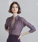 Spanish Niche Spring And Autumn Women's Fashion Set Long Sleeve Shirt High Waist Slim Velvet Skirt_ecoleips.com