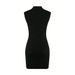 Women's Clothing Intellectual Style Dress Sweet Spicy High Waist Hip Skirt_ecoleips.com