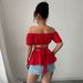 Women's Clothing Sexy One Shoulder Off Shoulder T Shirt Hollow Tube Short Top_ecoleips.com