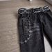 Women's Clothing Retro Embroidery Heavy Work Hot Girl Punk Washed Black Straight Flared Jeans For Women And Men_ecoleips.com