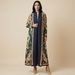 New Middle Eastern Fashion Robe Dubai Travel Long Dress, Arabic Banquet Gown, Cardigan Dress_ecoleips.com