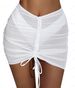 2025 Sexy Women's Mesh Swimsuit Cover-Up Sheer Skirt Slimming High Waist_ecoleips.com