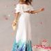 Women's Clothing Two-piece casual off-shoulder solid one-shoulder ruffle sleeves _ecoleips.com