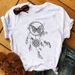 Cross-border Supply Of Summer European And American Dreamcatcher Pattern Loose Trendy Printed T-shirts For Women_ecoleips.com