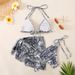 Women's fashion gauze sunscreen bikini veil swimming suit_ecoleips.com