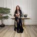 Women's Clothing Modest Abaya Dress Plus Size White Long Sleeved Dress For Women Muslim Style Abaya Thin Long Robe Summer Autumn Clothing For Ladies_ecoleips.com