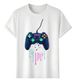Women's T-Shirts Tshirt Muscle Freaks Controller Video Game Style Gamer_ecoleips.com