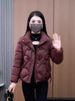 girl Fashion For Women, Short Style, 2024 Winter New Slim Fit Stylish Button Thickened Small Cotton Coat Jacket_ecoleips.com