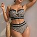 Sexy Bikini Set For Women – Trendy Two-Piece Swimwear | High-Cut & Adjustable Ties – Summer Beach & Pool Essential_ecoleips.com