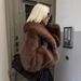 Women's Popular V-neck Faux Fur Coat, Short Eco-friendly Fox Leather Jacket, Retro Style Winter Pocket Coat, Street Fashion Style._ecoleips.com