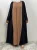 New Design Nida Muslim Abaya Dubai Luxury Woman Dress Veiled Islamic Moroccan Kaftan Black Ramadan Modest Casual Clothing Eid_ecoleips.com