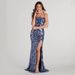 Women's Clothing Dress Sequins Fashionable Sexy Suspenders Backless High Slit Celebrity Dress_ecoleips.com