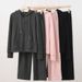 Luxury Cashmere-Silk Blend Lounge Set – Ultra-Soft Thermal Home & Outdoor Wear (M-XXL)_ecoleips.com