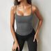 DiYun Women's Slim Fit Knitted Camisole Y2K Tops Solid Color Sexy Outdoor Spring Summer European American Style_ecoleips.com