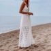 Women's Clothing Sexy Sling Splicing Casual Jumpsuit For Women Hollow Design Home Vacation INS Style For Formal & Casual For Women_ecoleips.com