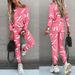 Autumn New Women's Letter Print Sleeve Long Pants Casual Set - 5027_ecoleips.com
