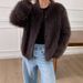 Women's Clothing Sweater Cardigan Chic Coat Loose Luxury Faux Mink Knit Cardigan Women's Cozy Fluffy Oversized Chic Sweater Coat Winter Fall Fashion_ecoleips.com