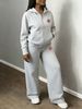 Women's Clothing Unisex Printed Hoodie Two-piece Set, Trendy Street Style. 2026_ecoleips.com